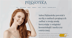 Desktop Screenshot of pieknoteka.pl